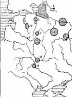 Археологические памятники Восточной Европы, в которых найдены скандинавские комплексы X-XI вв., и скандинавские вещи в культурном слое поселений X-XI вв.