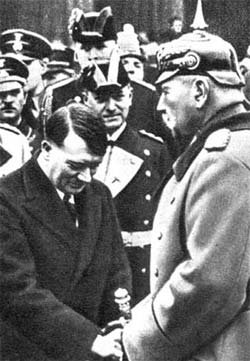 Гитлер и Гинденбург